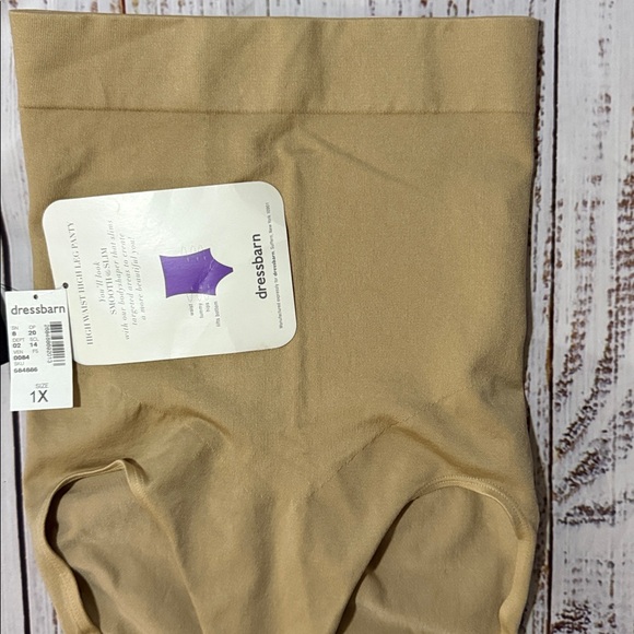 Dressbarn Nude Smooth & Slim High Waisted Shapewear 1X NWT - Picture 5 of 6